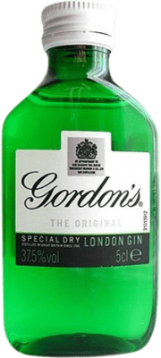 6,95 € Envoi gratuit | Genièvre Gin Gordon's Royaume-Uni Mini-Bouteille 5 cl