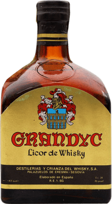 139,95 € 免费送货 | 利口酒 DYC GranDyc de Whisky 西班牙 瓶子 70 cl