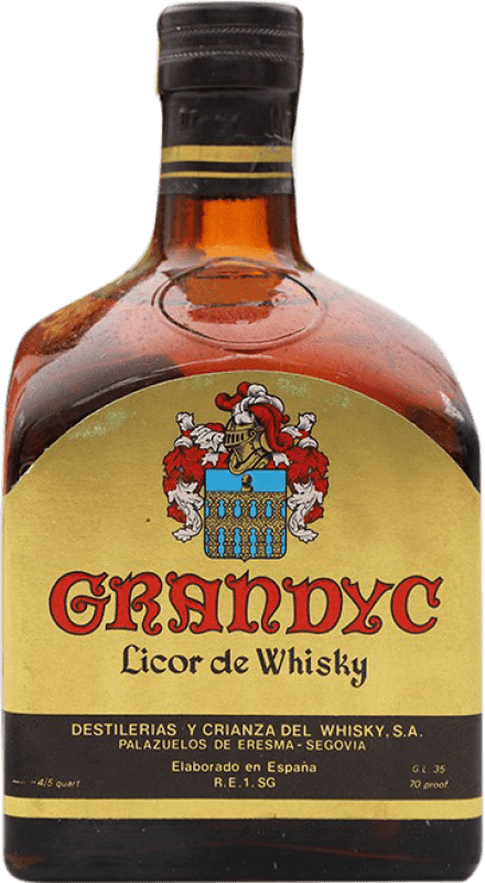 139,95 € Бесплатная доставка | Ликеры DYC GranDyc de Whisky Испания бутылка 70 cl