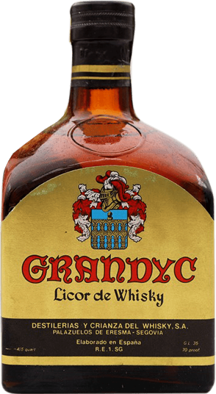 139,95 € Kostenloser Versand | Liköre DYC GranDyc de Whisky Spanien Flasche 70 cl