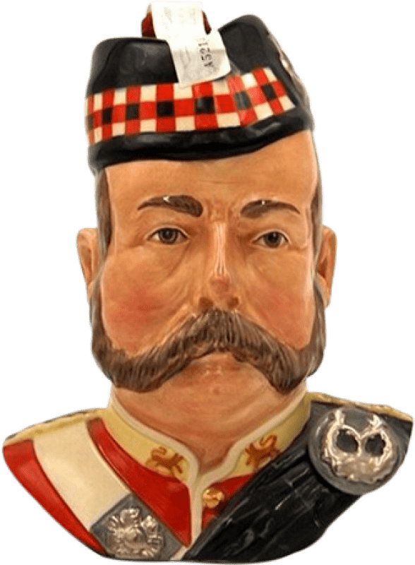 679,95 € Envio grátis | Whisky Blended Grant & Sons William Grant Doulton Barriles Jarra Caneca, Royal — Real Reino Unido 70 cl