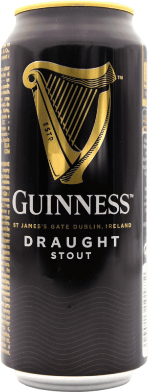 4,95 € 送料無料 | ビール Guinness 44 cl Draught — 生, Stout — スタウト アイルランド ミディアム缶 50 cl