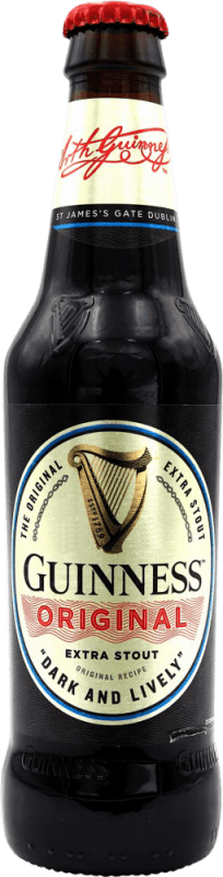 1,95 € Spedizione Gratuita | Birra Guinness Originale, Extra, Overproof Irlanda Bottiglietta Terzo 33 cl
