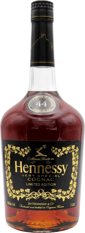 5 409,95 € Envio grátis | Cognac Conhaque Hennessy VS 44 Barack Obama Edición Limitada A.O.C. Cognac França Garrafa 1 L