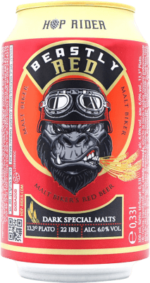 1,95 € Envoi gratuit | Bière Hop Rider Beastly Red Espagne Canette 33 cl