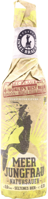 4,95 € Spedizione Gratuita | Birra Insel Brauerei Meer Jungfrau Germania Bottiglietta Terzo 33 cl