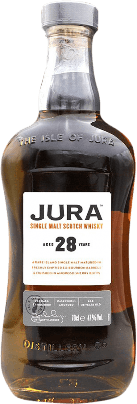 815,95 € 免费送货 | 威士忌单一麦芽威士忌 Isle of Jura 英国 28 岁 瓶子 70 cl