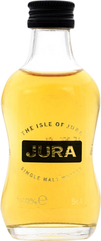 35,95 € 免费送货 | 威士忌单一麦芽威士忌 Isle of Jura 英国 微型瓶 5 cl