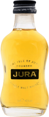 35,95 € 免费送货 | 威士忌单一麦芽威士忌 Isle of Jura 英国 微型瓶 5 cl