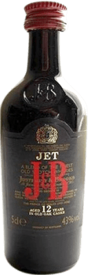 25,95 € Бесплатная доставка | Виски смешанные J&B Jet Объединенное Королевство 12 Лет миниатюрная бутылка 5 cl