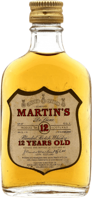 9,95 € 送料無料 | ウイスキーブレンド James Martin's イギリス 12 年 ミニチュアボトル 4 cl