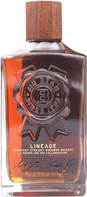 411,95 € Free Shipping | Whisky Bourbon Jim Beam Lineage United States 15 Years Bottle 70 cl