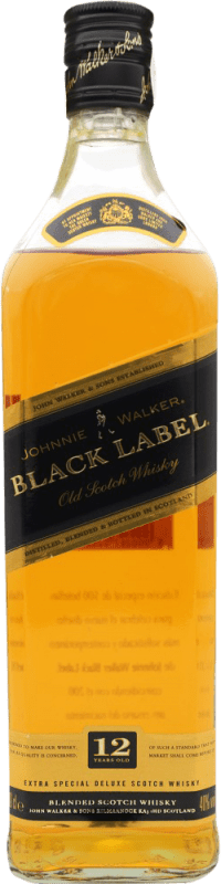 309,95 € Бесплатная доставка | Виски смешанные Johnnie Walker Black Label Edición Especial Объединенное Королевство бутылка 70 cl