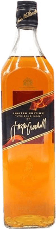 405,95 € Spedizione Gratuita | Whisky Blended Johnnie Walker Black Label Edición Limitada Striding Man Regno Unito Bottiglia 70 cl