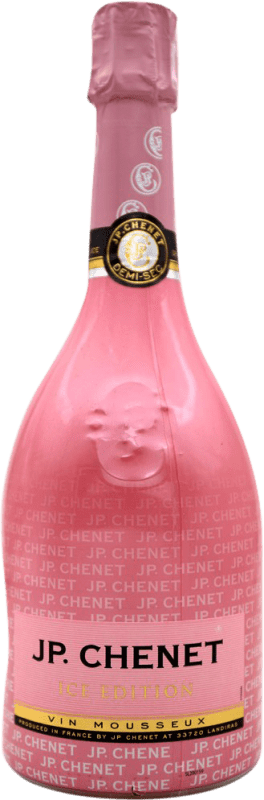 10,95 € Envío gratis | Espumoso rosado JP. Chenet Ice Edition Rosé I.G.P. Vin de Pays d'Oc Francia Botella 75 cl