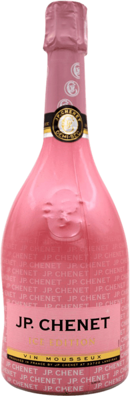 10,95 € Spedizione Gratuita | Spumante rosato JP. Chenet Ice Edition Rosé I.G.P. Vin de Pays d'Oc Francia Bottiglia 75 cl