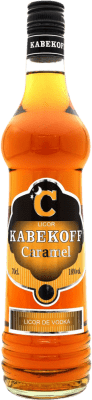 10,95 € Envío gratis | Licores Kabekoff Vodka Caramelo España Botella 70 cl