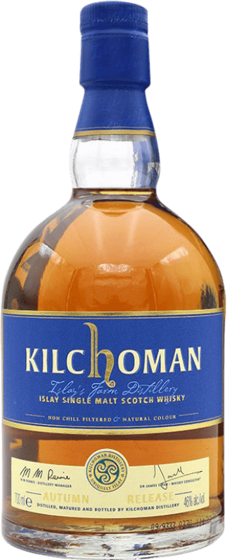 181,95 € 免费送货 | 威士忌单一麦芽威士忌 Kilchoman Autumn Release 英国 瓶子 70 cl