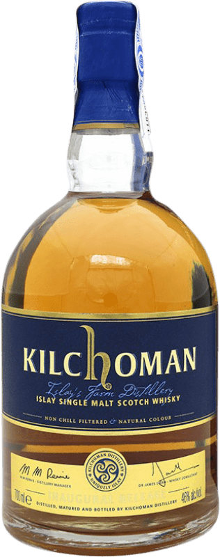 541,95 € Spedizione Gratuita | Whisky Single Malt Kilchoman Inaugural Edizione Limitata Regno Unito 70 cl