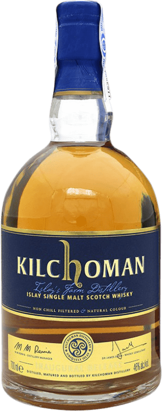 541,95 € Free Shipping | Whisky Single Malt Kilchoman Inaugural Release United Kingdom Bottle 70 cl