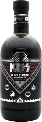 63,95 € 送料無料 | ラム Kiss Black Diamond ドミニカ共和国 ボトル Medium 50 cl