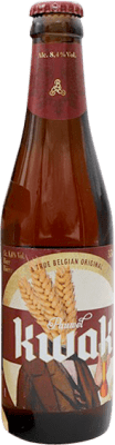 32,95 € Spedizione Gratuita | Scatola da 4 unità Birra Kwak Belgio Bottiglia Terzo 33 cl