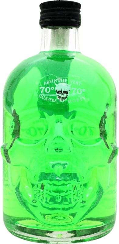 29,95 € 送料無料 | アブサン La Calavera Green — グリーンエディション スペイン ミディアムボトル 50 cl