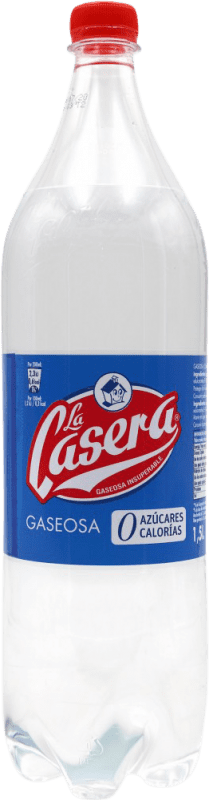 4,95 € Envio grátis | Refrescos e Mixers La Casera Gaseosa Espanha Garrafa Especial 1,5 L