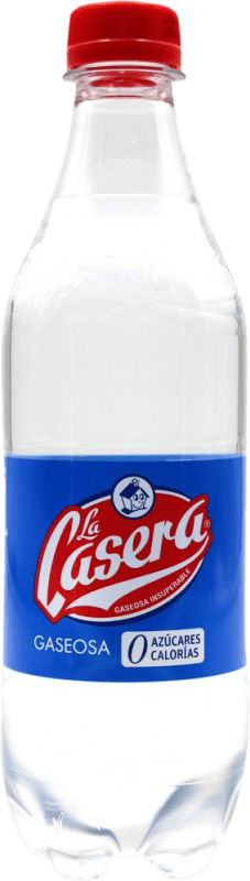 1,95 € Envio grátis | Refrigerantes La Casera Gaseosa — Refrigerante Espanha Garrafa Medium 50 cl