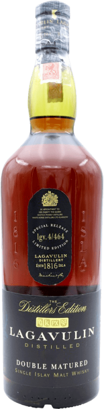 2 033,95 € Kostenloser Versand | Single Malt Whisky Lagavulin Distiller's PX Pedro Ximénez Sherry Cask Finish — Fassreifung, Limitierte Edition Großbritannien Flasche 1 L