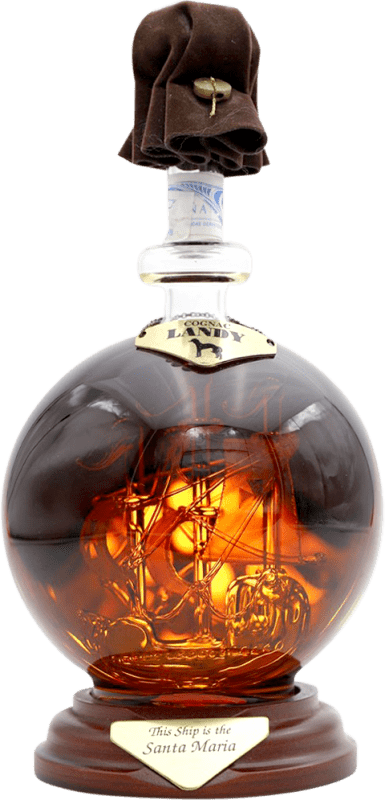 546,95 € Envio grátis | Cognac Conhaque Landy Santa María A.O.C. Cognac França Garrafa Medium 50 cl