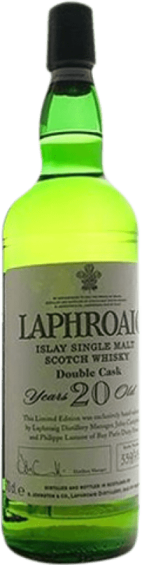 2 981,95 € Envío gratis | Whisky Single Malt Laphroaig Double Cask Ejemplar Coleccionista Reino Unido 20 Años Botella 70 cl