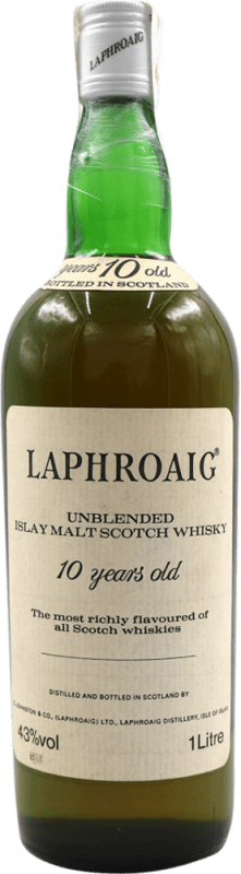 6 768,95 € Envio grátis | Whisky Single Malt Laphroaig Espécime de Colecionador Reino Unido 10 Anos Garrafa 1 L