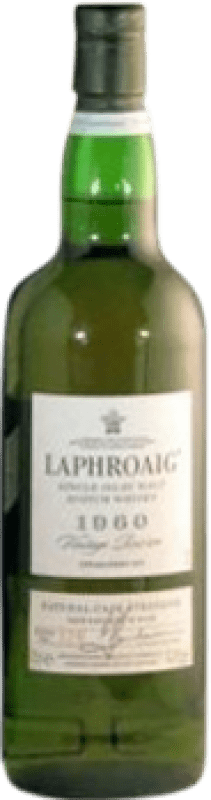 18 668,95 € Spedizione Gratuita | Whisky Single Malt Laphroaig Regno Unito 40 Anni 70 cl Esemplare da Collezione Non Idoneo al Consumo