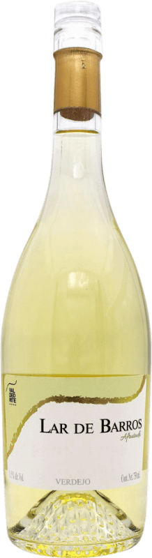 9,95 € Бесплатная доставка | Белое вино Lar de Barros I.G.P. Vino de la Tierra de Extremadura Испания Verdejo бутылка 75 cl