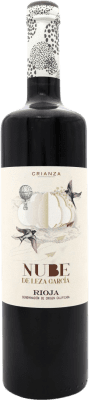 9,95 € Spedizione Gratuita | Vino Rosso Leza Nube Crianza — Invecchiato in Botte D.O.Ca. Rioja Spagna 75 cl