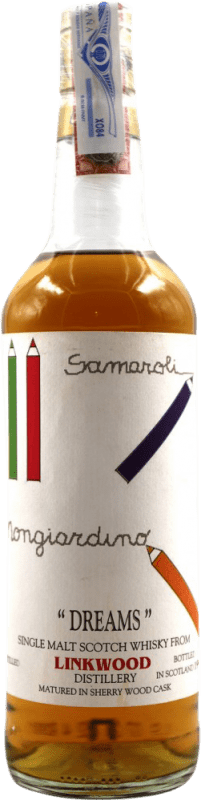 1 806,95 € Envío gratis | Whisky Single Malt Mongiardino Samaroli Dreams from Linkwood Reino Unido Botella 70 cl Ejemplar Coleccionista No Apto para Consumo