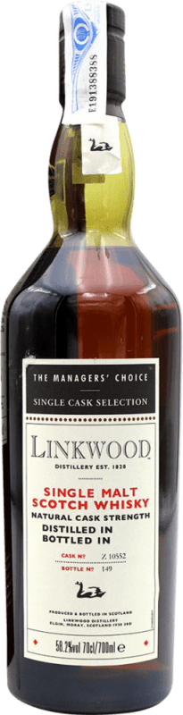 541,95 € 免费送货 | 威士忌单一麦芽威士忌 Linkwood The Managers' Choice 英国 瓶子 70 cl