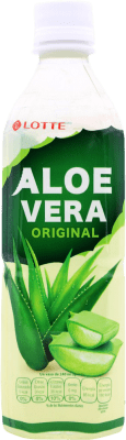 2,95 € Envío gratis | Refrescos y Mixers Lotte Aloe Vera República de Corea Botella Medium 50 cl