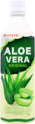 2,95 € 免费送货 | 碳酸饮料 Lotte 韩国，共和国 中瓶装 50 cl Aloe Vera — 芦荟