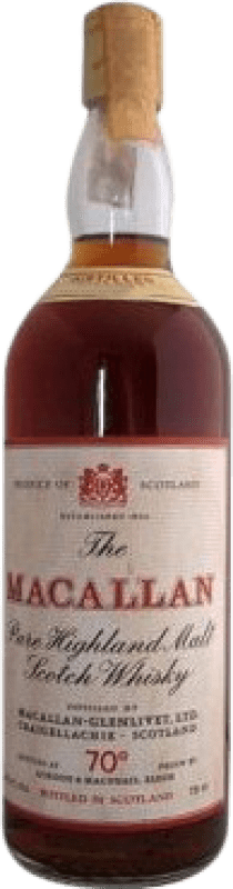 9 009,95 € Envoi gratuit | Whisky Single Malt Macallan 70 Proof Spécimen de Collection Royaume-Uni Bouteille 70 cl
