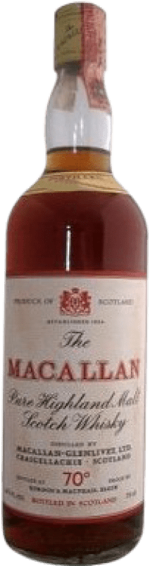 8 845,95 € Kostenloser Versand | Single Malt Whisky Macallan 70 Proof Großbritannien Flasche 70 cl Sammlerstück Nicht zum Verzehr Geeignet