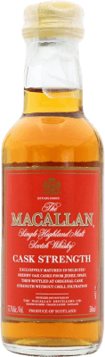 514,95 € Envoi gratuit | Whisky Single Malt Macallan Cask Strength Spécimen de Collection Royaume-Uni Bouteille Miniature 5 cl
