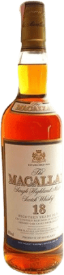 Single Malt Whisky Macallan 18 Jahre 70 cl Sammlerstück Nicht zum Verzehr Geeignet