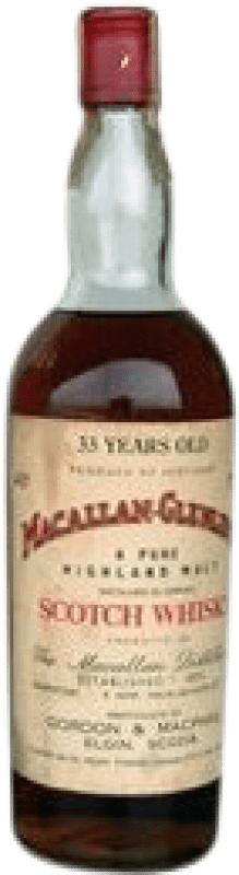 4 753,95 € Envoi gratuit | Single Malt Whisky Glenlivet at Macallan Spécimen de Collection Royaume-Uni 33 Ans Bouteille 70 cl