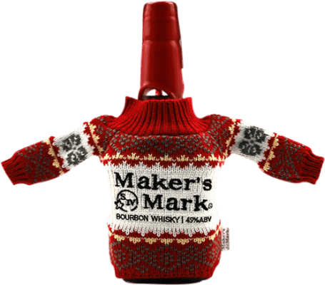 Bourbon Whisky Maker's Mark Jumper Christmas Limitierte Edition 70 cl