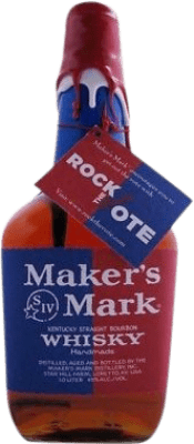 158,95 € Бесплатная доставка | Бурбон Maker's Mark Rock the Vote Соединенные Штаты 1 L