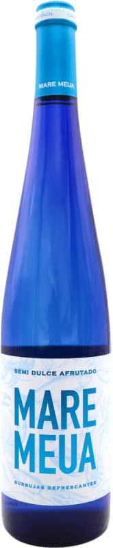 7,95 € Free Shipping | White Sparkling Wine Mare Meua. Blanco D.O. Rías Baixas Spain Bottle 75 cl