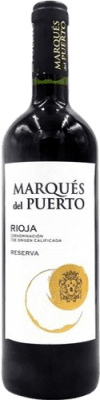 9,95 € Spedizione Gratuita | Vino Rosso Marqués del Puerto Riserva D.O.Ca. Rioja La Rioja Spagna 75 cl