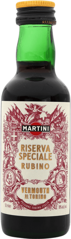 2,95 € 送料無料 | ベルモット Martini Rubino Speciale 予約 イタリア ミニチュアボトル 5 cl